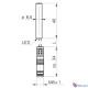 Індуктивний датчик Baumer IFRM 06P17A1/KS35L