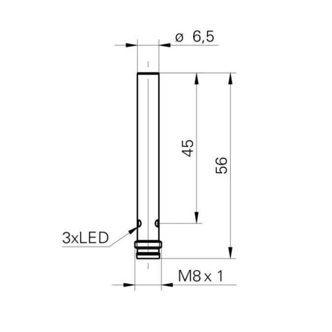 Індуктивний датчик Baumer IFRM 06P37A4/S35L