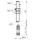 Індуктивний датчик Baumer IFRM 08P17A4/KS35L