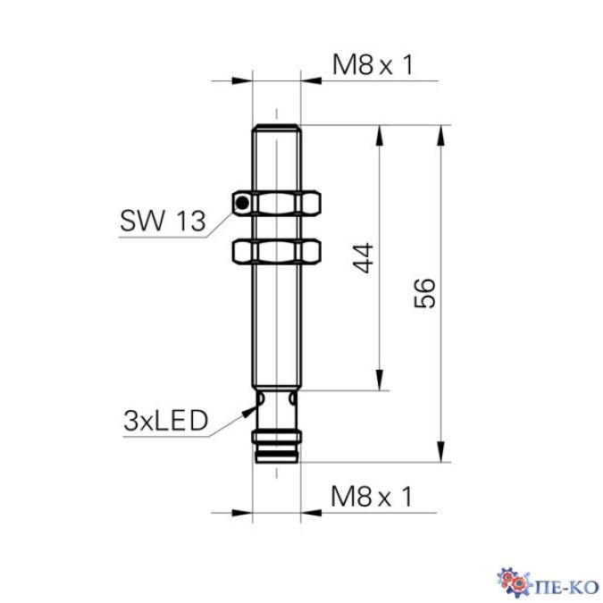 Індуктивний датчик Baumer IFRM 08P17A4/S35L