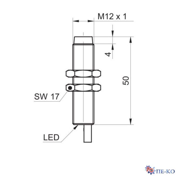 Індуктивний датчик Baumer IFRM 12N13T1/PL