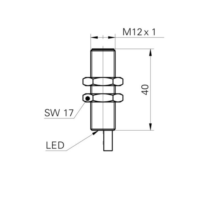 Індуктивний датчик Baumer IFRM 12N1702/L