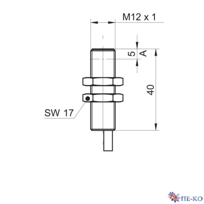 Індуктивний датчик Baumer IR12.D06S-Q40.UA1Z.7BCV