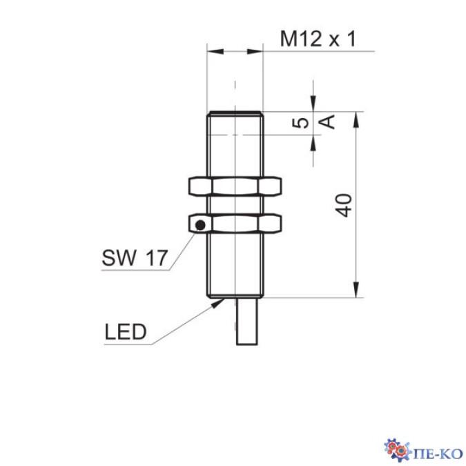 Індуктивний датчик Baumer IR12.P06S-F40.PC1Z.7BCV