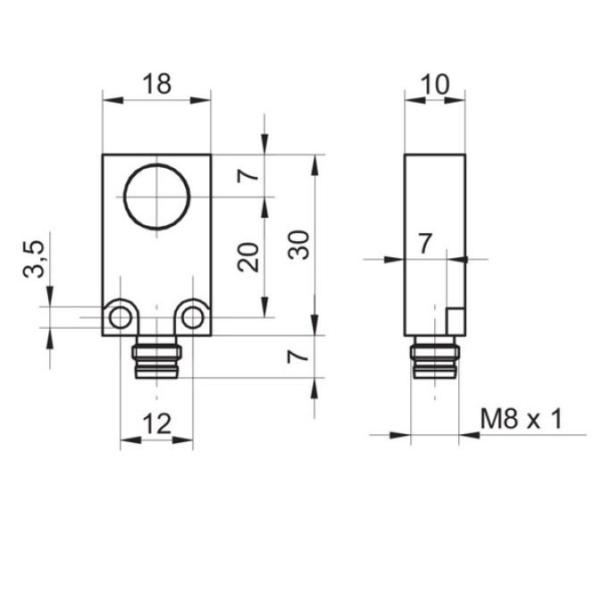 Індуктивний датчик Baumer IWFM 18L9504/S35A
