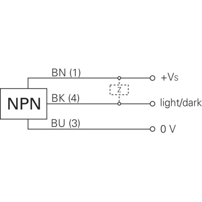 Оптоволоконний датчик Baumer FVDK 10N66Z0/S35A