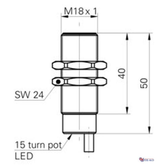 Оптоволоконний датчик Baumer FZAM 18P1155