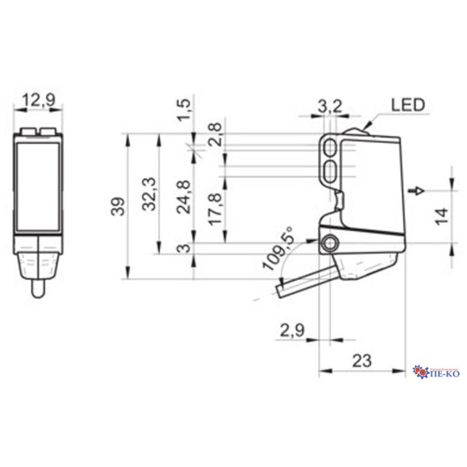 Оптичний датчик Baumer O300.TR-ZZZZ.72CU