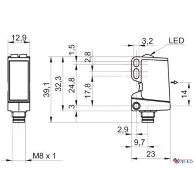 Оптичний датчик Baumer O300.TR-ZZZZ.72N