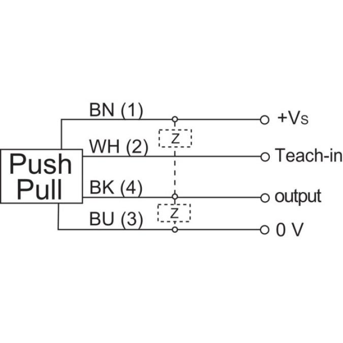 Оптичний датчик Baumer O300H.ER-GW1B.PVCV