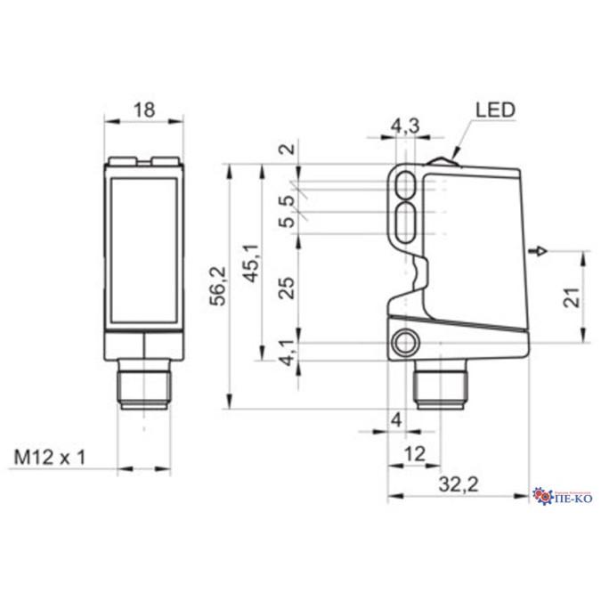 Оптичний датчик Baumer O500.TR-ZZZZ.72O