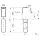 Оптичний датчик Baumer O500H.RP.T-GW1J.PVCV