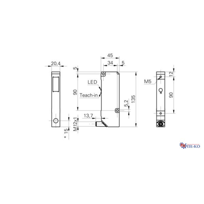 Датчик відстані Baumer OADM 21I6481/S14F