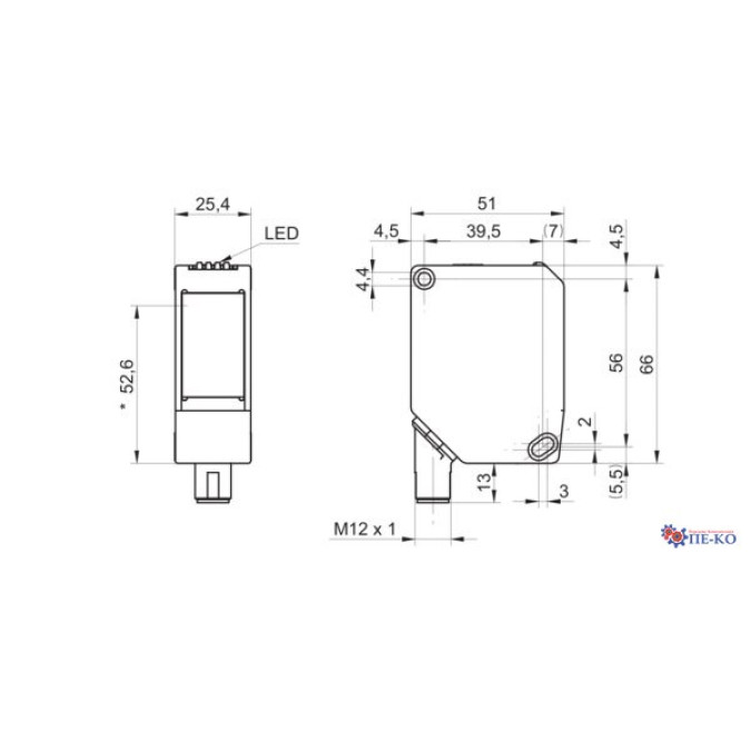 Датчик відстані Baumer OADM 260I1101/S14C