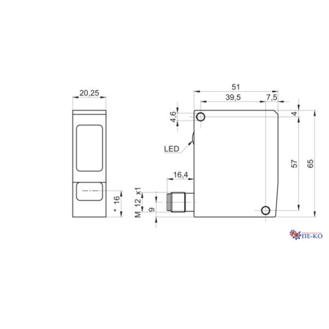 Датчик відстані Baumer OADR 20I6475/S14F
