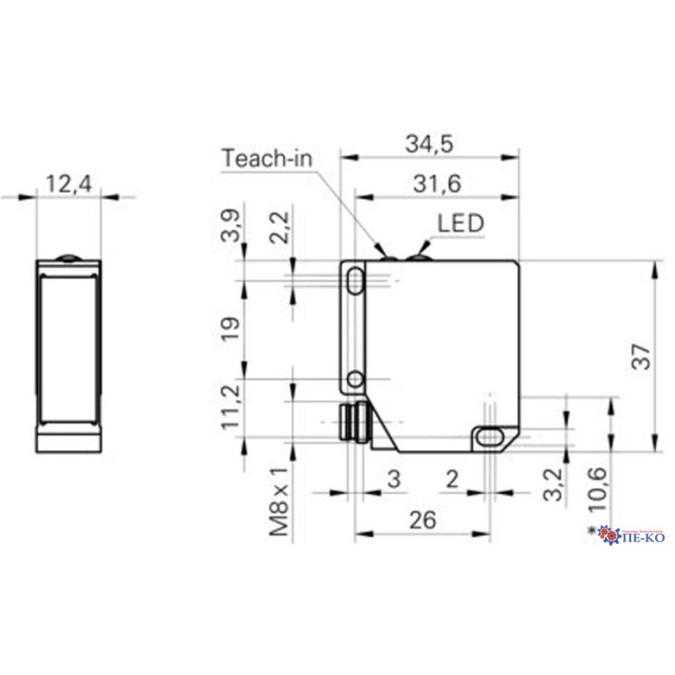 Оптичний датчик Baumer OHDM 12P6901/S35A