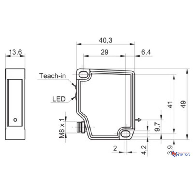 Оптичний датчик Baumer OM30.GM-PLZZB.7WN/E022