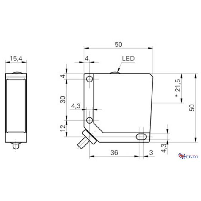 Оптичний датчик Baumer OPDM 16P5102