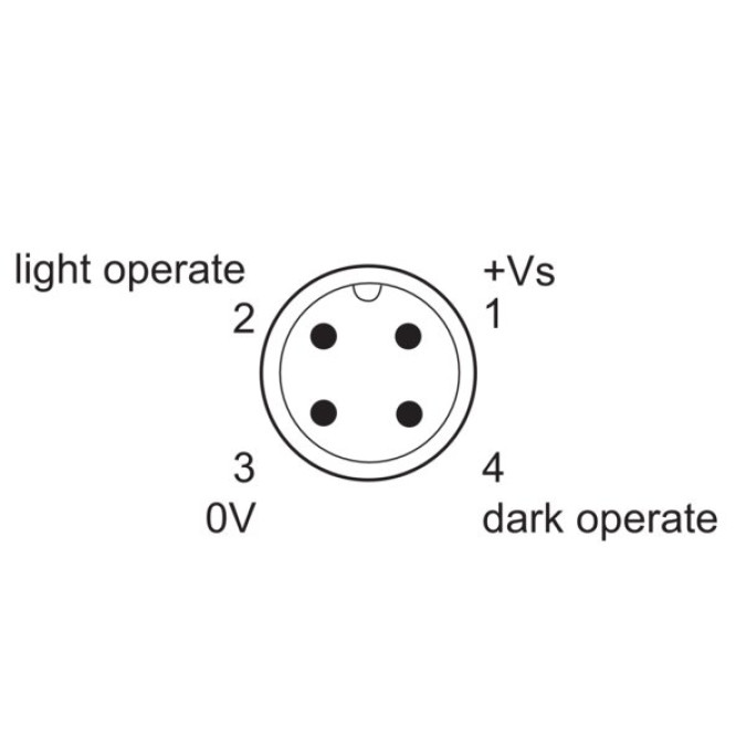 Оптичний датчик Baumer OR18.EL-NV1P.7BO