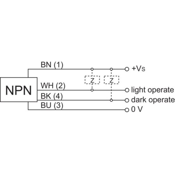 Оптичний датчик Baumer OR18.RL-NV1P.7BCV