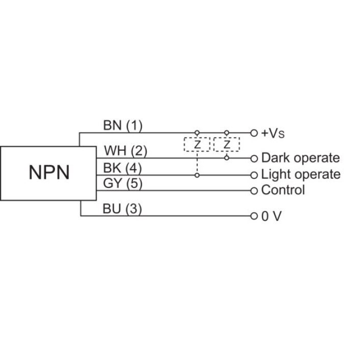 Оптичний датчик Baumer OT500.GL-NLNVB.72F