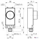 Ультразвуковий датчик Baumer UNDK 30U6104/S14