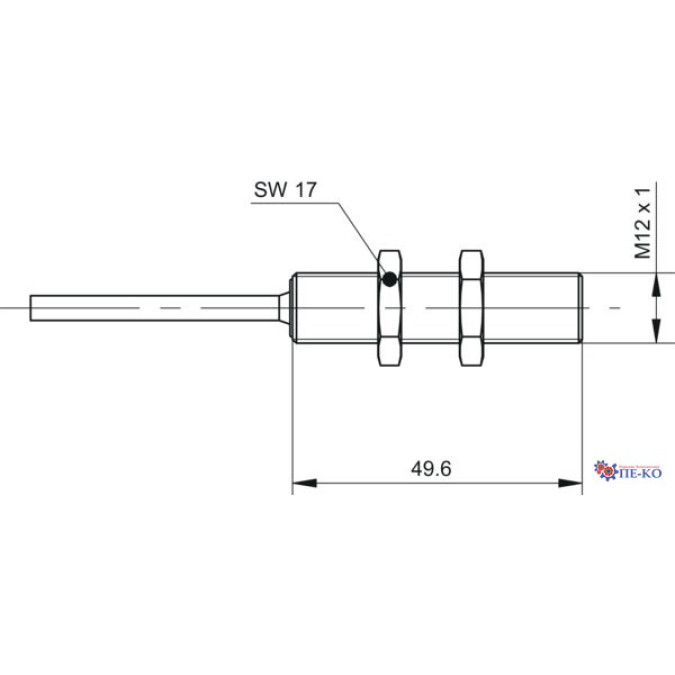 Ультразвуковий датчик Baumer UR12.D50-IAMC.7BCU