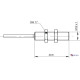 Ультразвуковий датчик Baumer UR12.R50-GP1C.7BCU