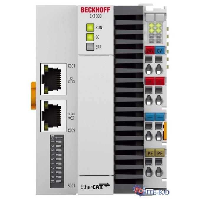 Шинний з'єднувач EtherCAT Beckhoff EK1000
