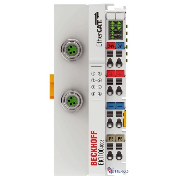 Шинний з'єднувач EtherCAT Beckhoff EK1100-0008