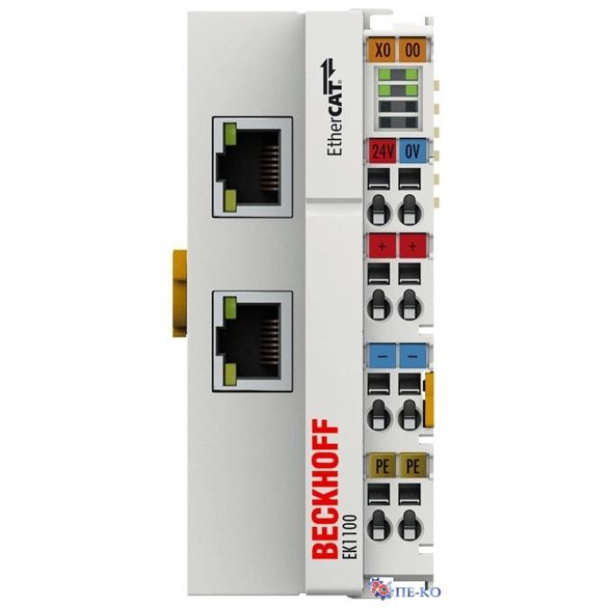 Шинний з'єднувач EtherCAT Beckhoff EK1100