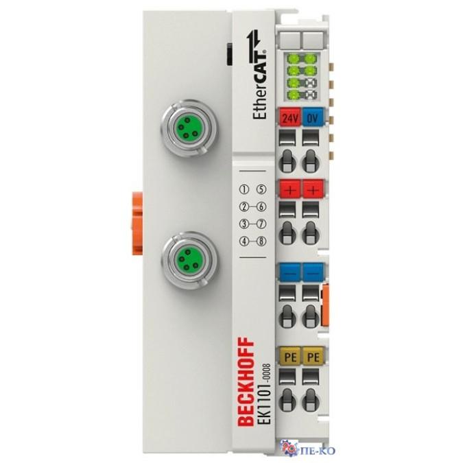 Шинний з'єднувач EtherCAT Beckhoff EK1101-0008