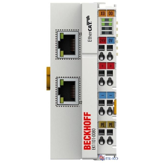 Шинний з'єднувач EtherCAT Beckhoff EK1101-0080