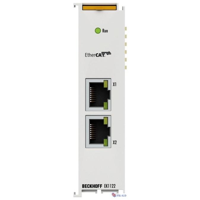 Шинний з'єднувач EtherCAT Beckhoff EK1122