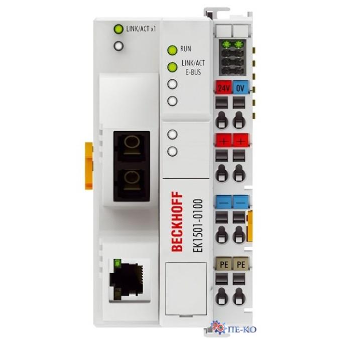 Шинний з'єднувач EtherCAT Beckhoff EK1501-0100