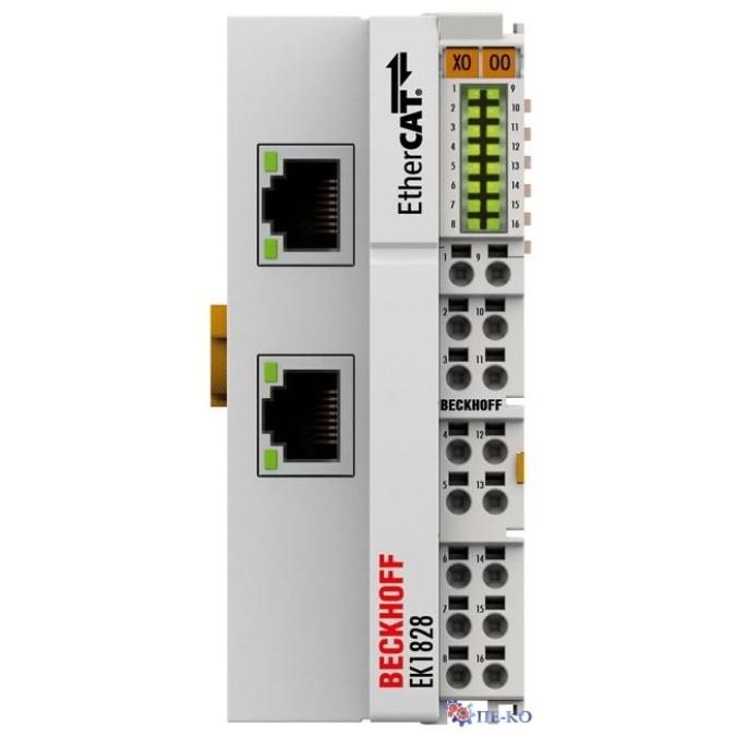 Шинний з'єднувач EtherCAT Beckhoff EK1828