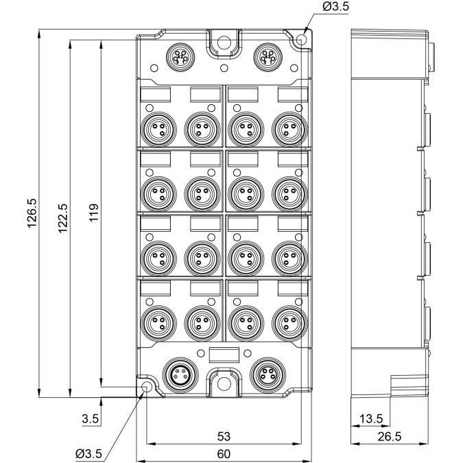 Модуль EtherCAT Beckhoff EP1809-0021