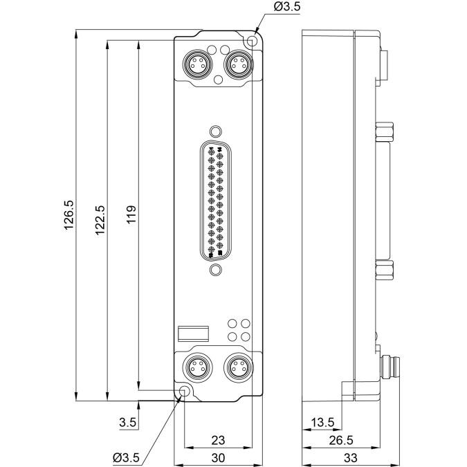 Модуль EtherCAT Beckhoff EP1816-3008
