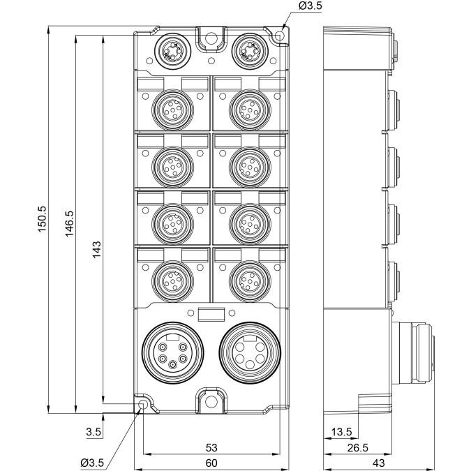 Модуль EtherCAT Beckhoff EP2038-0042