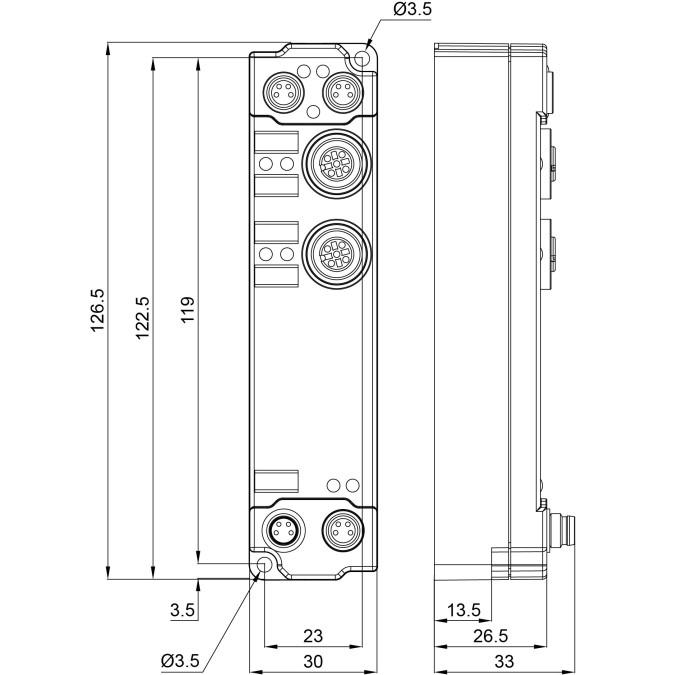 Модуль EtherCAT Beckhoff EP4304-1002