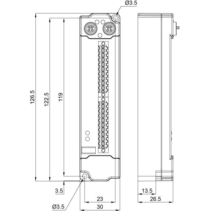 Модуль EtherCAT Beckhoff EPP1816-0003