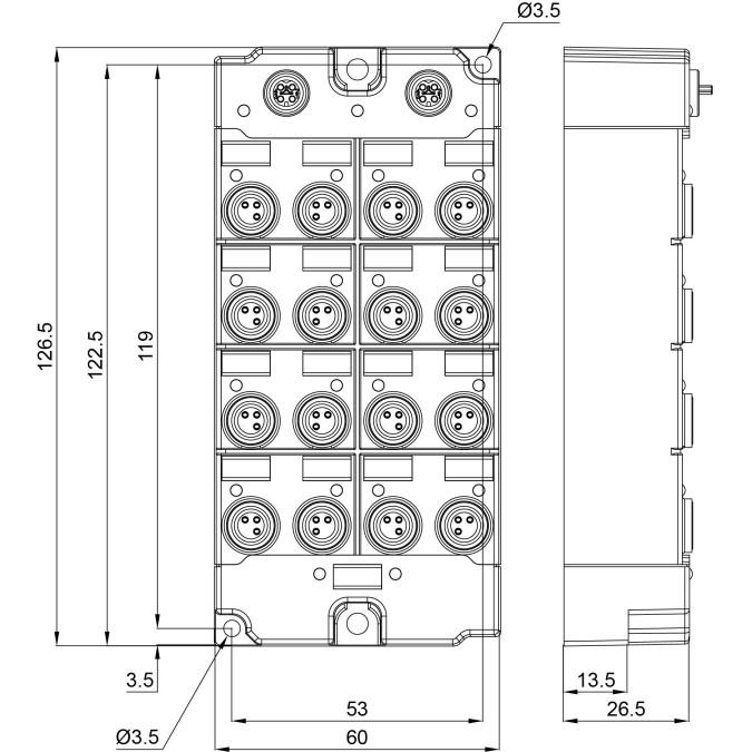 Модуль EtherCAT Beckhoff EPP2809-0021