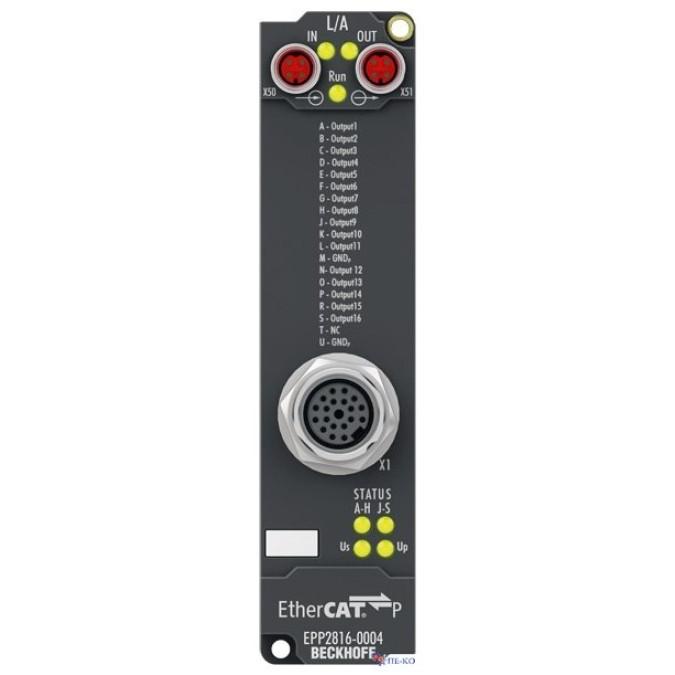 Модуль EtherCAT Beckhoff EPP2816-0004