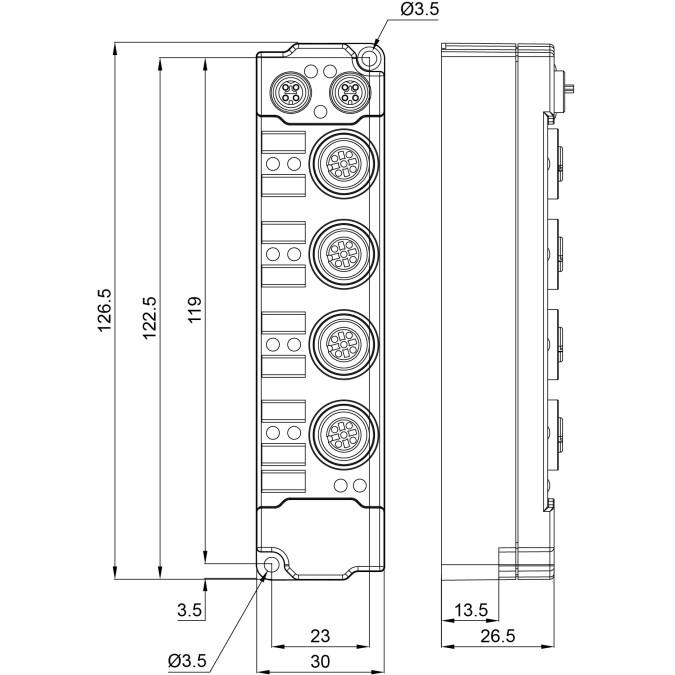 Модуль EtherCAT Beckhoff EPP3314-0002