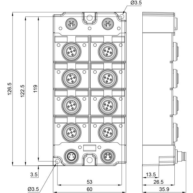 Модуль EtherCAT Beckhoff ER1819-0022