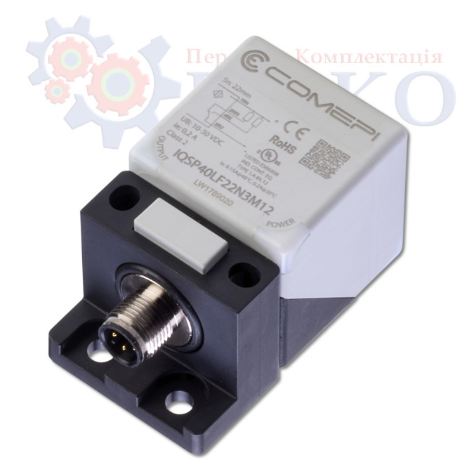 Індуктивний датчик Comepi IQSP40LF22P3M12
