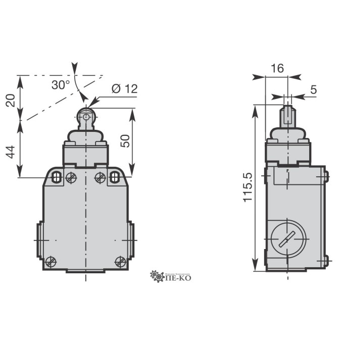 Кінцевий вимикач Comepi BM5M19Z11