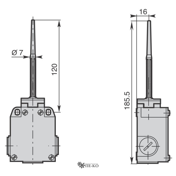 Кінцевий вимикач Comepi BM5P92Z11