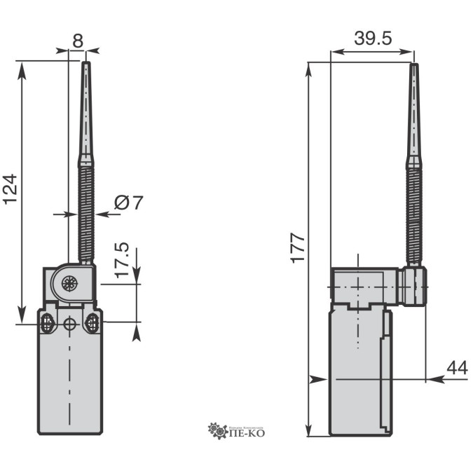 Кінцевий вимикач Comepi AP5T61Z11