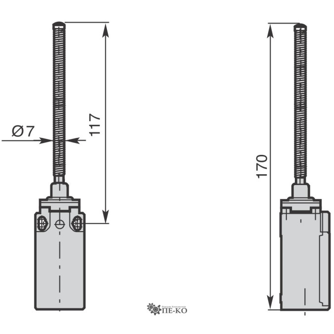 Кінцевий вимикач Comepi AP5T93Z11